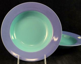 Lindt - Stymeist Colorways 2 Rim Soup/pasta Bowls