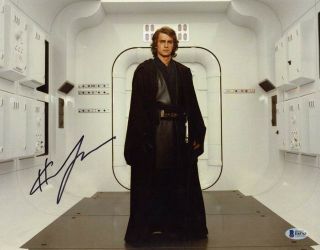 Hayden Christensen Signed 11x14 Photo Anakin Skywalker Star Wars Beckett Bas