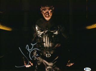Jon Bernthal Signed The Punisher Autograph 11x14 Photo Bas Beckett 1