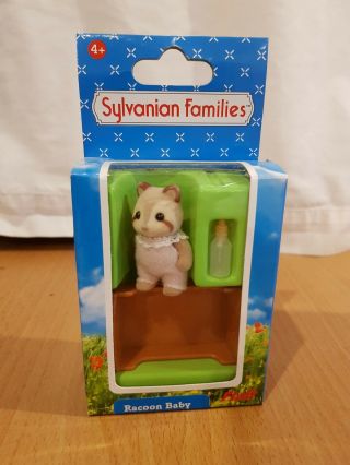 Sylvanian Families Raccon Baby Boxed