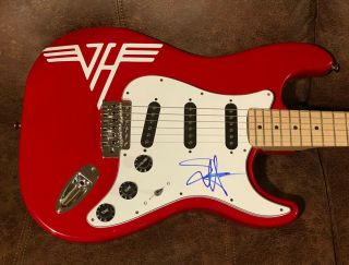 Sammy Hagar Signed Van Halen Red Rocker Authentic Strat Style Autographed Guitar