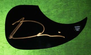 Gord Downie Hand Signed Autograph Guitar Pick Guard Tragically Hip