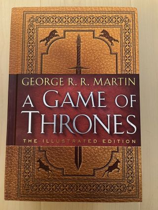 Game of Thrones Autograph George RR Martin Signed Hardcover Book Auto PSA 2