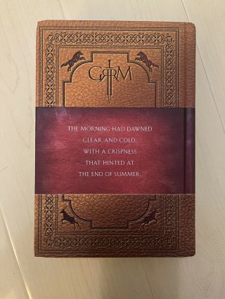 Game of Thrones Autograph George RR Martin Signed Hardcover Book Auto PSA 6