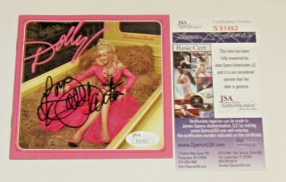 Dolly Parton Autographed Hand Signed Backwoods Barbie Cd Booklet Jsa