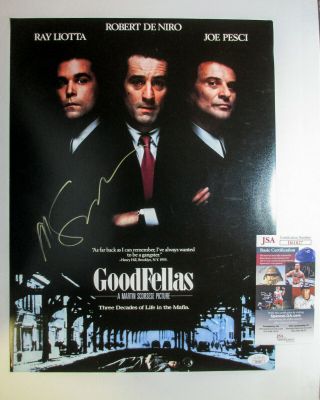Martin Scorsese Signed Autographed 