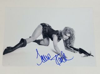 Jane Fonda Barbarella Autographed Signed 12x18 Photo Poster Hot Sexy Acoa