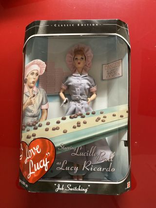 1998 Mattel Barbie Lucille Ball As Lucy Ricardo Job Switching Episode 39