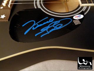 VINCE GILL Autographed Signed Acoustic Guitar w/ PSA/DNA - 3