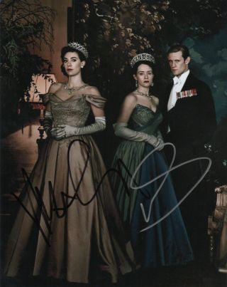 Matt Smith Vanessa Kirby Claire Foy The Crown Autographed Signed 8x10 Photo
