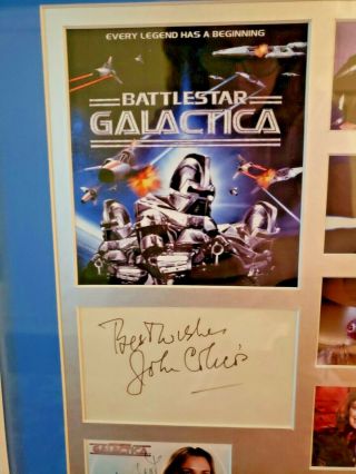 Battlestar Galactica Autographed Photos Signed By 11 Cast Members