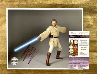 Ewan Mcgregor Signed 8x10 Star Wars Photo Obi Wan Kenobi Official Pix Opx Jsa