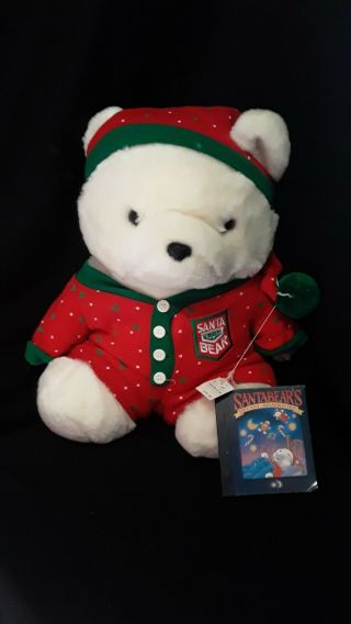1990 Dayton Hudson Dream Adventure Santa Bear In Pj 
