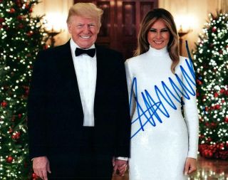 Donald Trump Signed 8x10 Photo Autographed Picture With