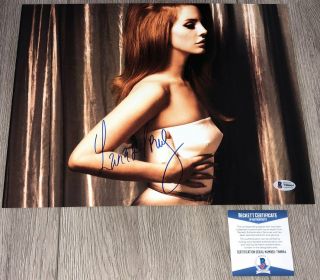 Lana Del Rey Signed Autograph Born To Die 11x14 Photo W/proof & Beckett Bas