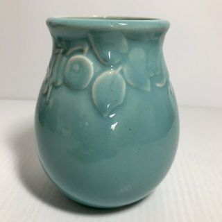 Vintage Rookwood Pottery Vase,  Hallmarked,  1949,  2122; 4 1/2” tall 3