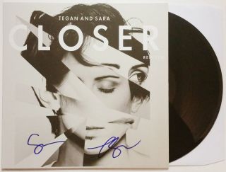 Tegan And Sara Signed Get Along Rsd Lp White Vinyl Album Love You To Death