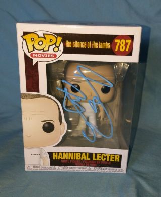 Anthony Hopkins Hand Signed Silence Of The Lambs Funko Pop Hannibal