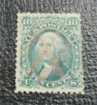 Nystamps Us Stamp 89 $425 Red Cancel D4x1306