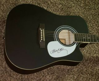 Willie Nelson Autographed Signed Full Size Fs Acoustic Country Guitar