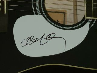 WILLIE NELSON AUTOGRAPHED SIGNED FULL SIZE FS ACOUSTIC COUNTRY GUITAR 2