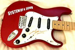 System Of A Down Shavo Signed Full Size Electric Guitar Beckett Guitar