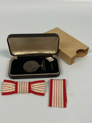 1967 Canada Centennial Silver Medal With Case
