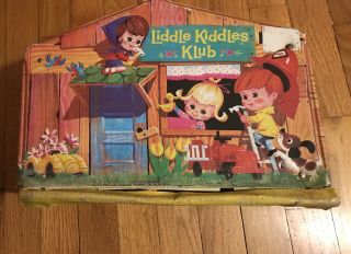 Liddle Kiddles Klub Case Dolls/ Clothes Furniture And Accessories Vintage
