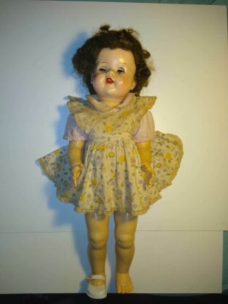Vintage Ideal Saucy Walker Doll 22 " Tall