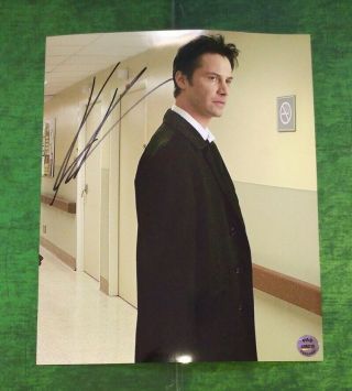 Keanu Reeves Hand Signed Autograph 8x10 Photo Constantine
