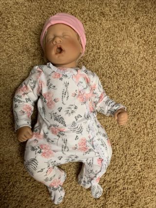 Lee Middleton Dolls First Born Sleeping Baby Doll (see Details)