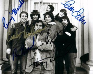 Robin Williams Winkler Howard,  2 Autographed Signed 8x10 Photo Picture Pic,