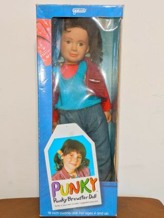 Vintage 1984 Punky Brewster Doll Galoob 18 Inches No 9200