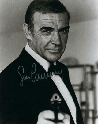 Sean Connery Signed 8x10 Photo Picture Autographed And