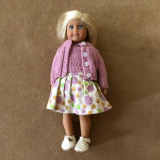 Kit Kittredge American Girl Mini 6 " Doll With Clothes Miniature Vintage