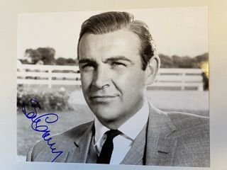 Sean Connery Hand Signed Autograph 8x10 Photo James Bond 007 Autographed