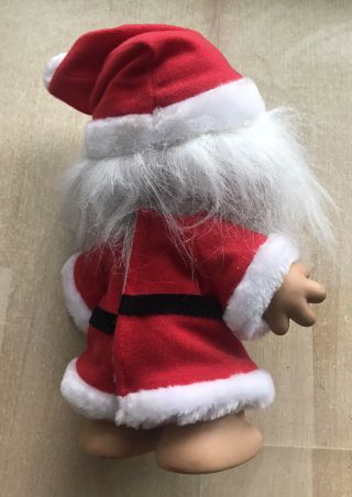 Rare Large Russ Troll Christmas Santa Retro Vintage Collectable 90s Toy 3