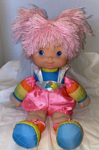 Vintage 1983 Hallmark Tickled Pink Rainbow Brite Doll 18 "