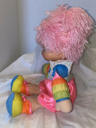 Vintage 1983 Hallmark Tickled Pink Rainbow Brite doll 18 