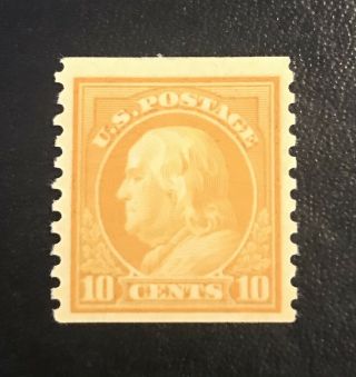 W.  M.  Stamps: Us Stamp Sc 497 Washington - Franklin Series Coil Perf 10 Mnh Og