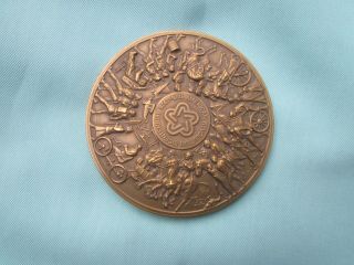Collectible American Bicentennial/new York Stock Exchange Bronze Medallion 1976