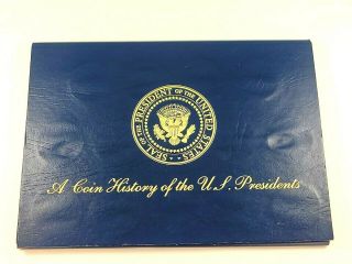 A Coin History Of The Us Presidents 41 Coin Complete Set In Book