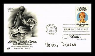 Us Cover Special Olympic Games Brockport York Fdc Scott 1788 Artcraft Cachet