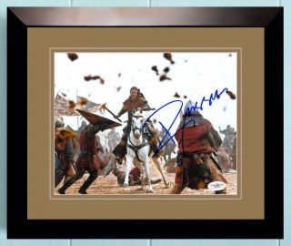 Russell Crowe Signed Jsa 8x10 Photo Auto Autographed Framed & Double Matted