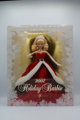 2007 Holiday Christmas Barbie Doll Special Edition Mattel