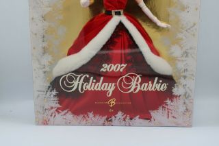 2007 Holiday Christmas Barbie Doll Special Edition Mattel 3
