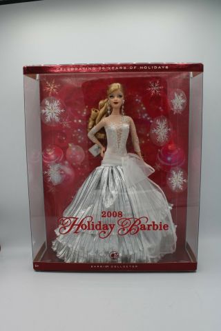 2008 Holiday Christmas Barbie Doll Special Edition Mattel