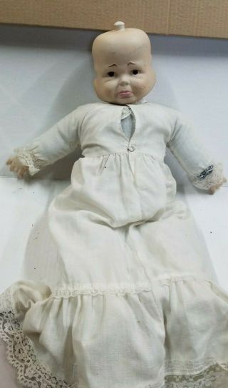 Very Old Vintage Three Faced Doll Triple Face Doll