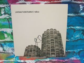Jeff Tweedy Wilco Signed " Yankee Hotel Foxtrot " Vinyl Record Lom (g611)