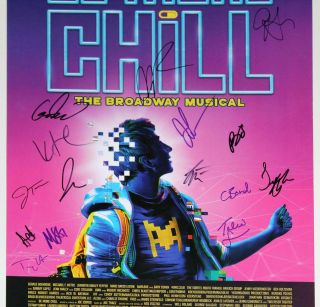 Will Roland,  George Salazar,  Jason Tam Full Cast Signed BE MORE CHILLPoster 3